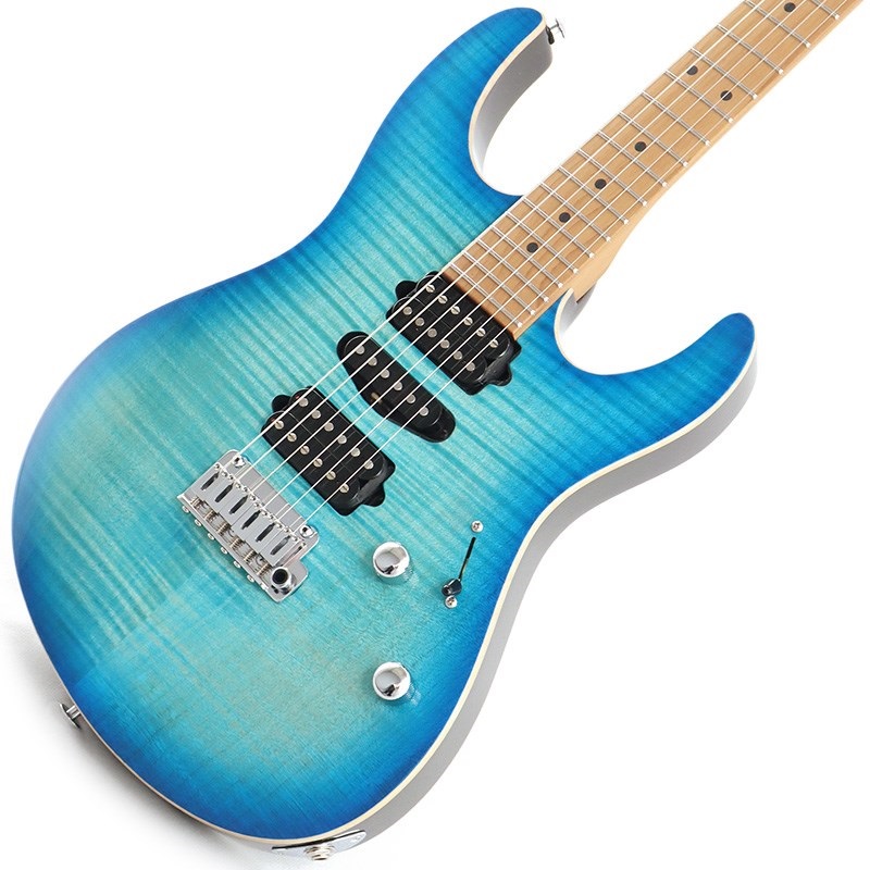 Suhr Guitars JE-Line Modern Plus (Bahama Blue Burst/Roasted Maple ...