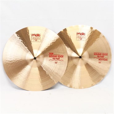 PAiSTe 2002 Sound Edge HiHat 15 pair [1142g/1258g]【店頭展示特価品