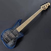 The Offset 5st Quilted Maple Top/Trans Whale Blue Burst
