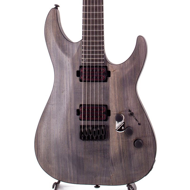 フレット8割残りSchecter AD-C-1-E/A セミホロウボディ 極上キルト 