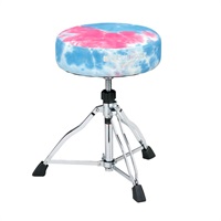 1st CHAIR ROUND RIDER Limited Tie-Dye Fabric Top Seats [HT430TDPS] フローレセントピンクスカイ【限定品】