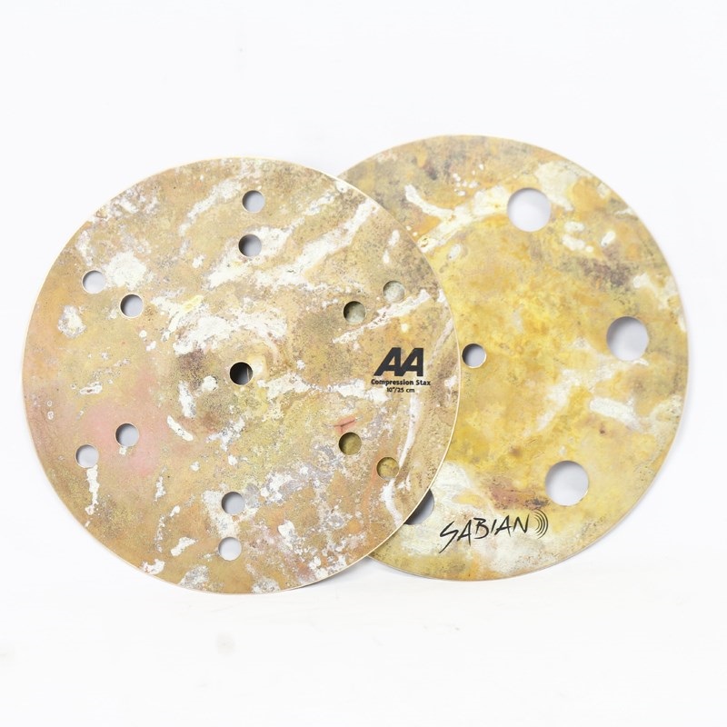 SABIAN SABIAN 40th Anv. Limited Model AA Compression Stax 10 [AA-10CPSX／396g／316g]【店頭展示特価品】