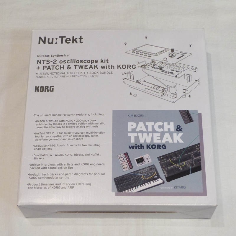 KORG Nu:Tekt NTS-2 Oscilloscope Kit ＋『PATCH & TWEAK with KORG