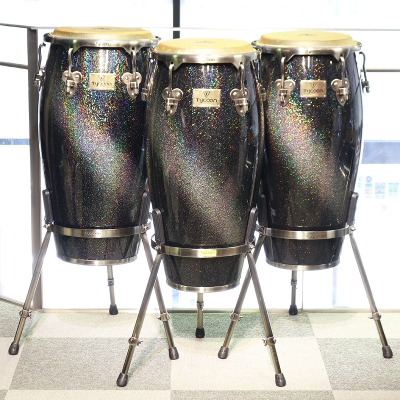 TYCOON PERCUSSION Master Diamond Congas 3pc Set [11+ 11.75+ 12.5