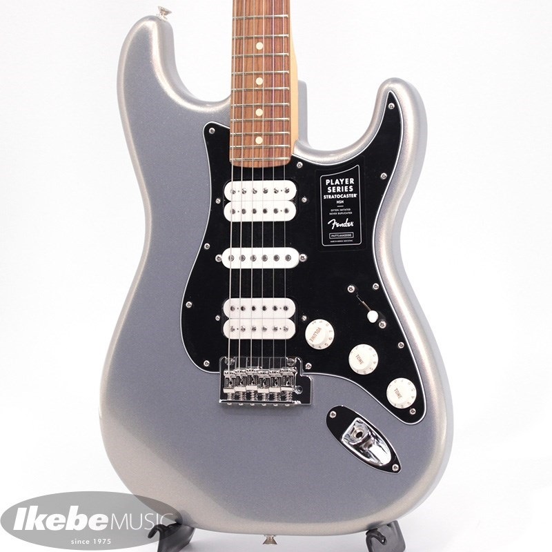 Fender MEX Player Stratocaster HSH (Silver/Pau Ferro) 【在庫処分超