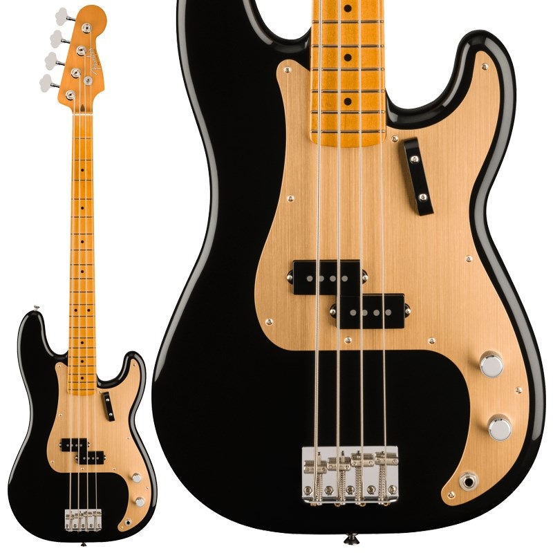 Fender MEX Vintera II 50s Precision Bass (Black/Maple) ｜イケベ楽器店