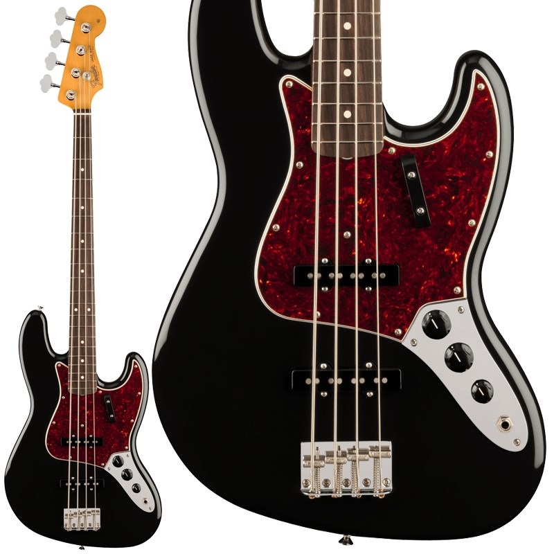 Fender MEX Vintera II 60s Jazz Bass (Black/Rosewood) ｜イケベ楽器店