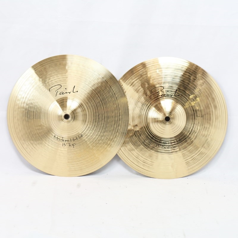 PAiSTe Signature The Paiste Line Medium HiHat 13 pair [834g/904g] 【中古品】