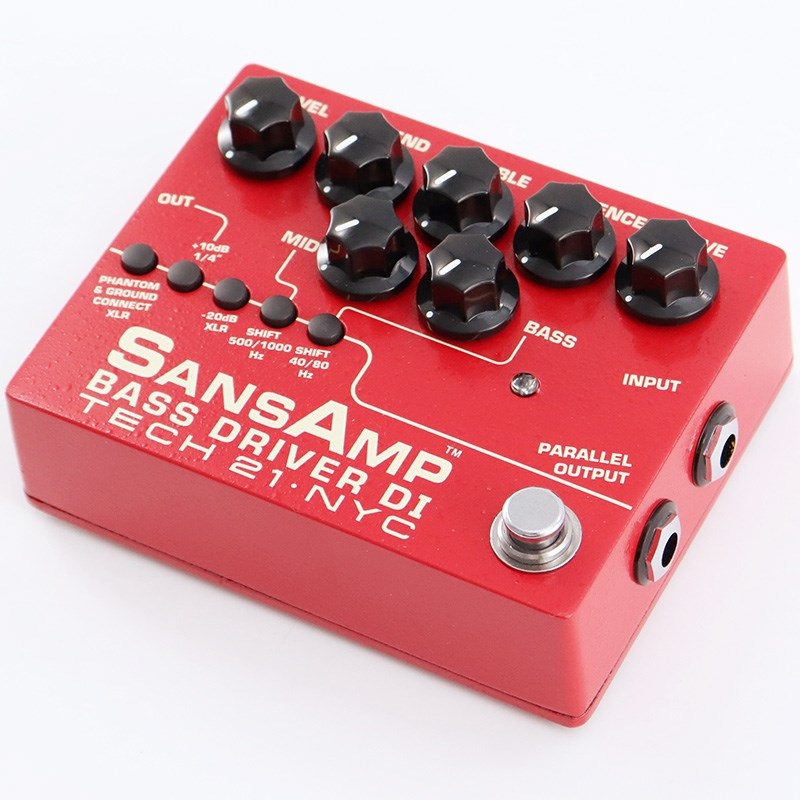 TECH21 SANSAMP BASS DRIVER DI V2 (Vermilion) 【USED】 ｜イケベ楽器店