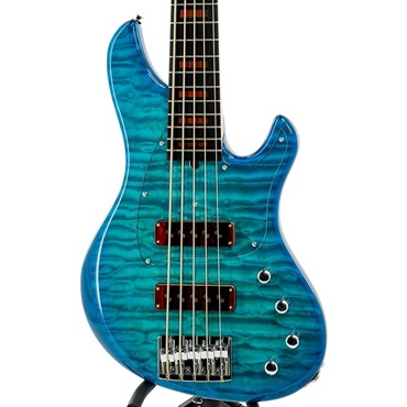 Sago Ove5 Custom Master Grade Quilted Maple Top (See Thru Blue 