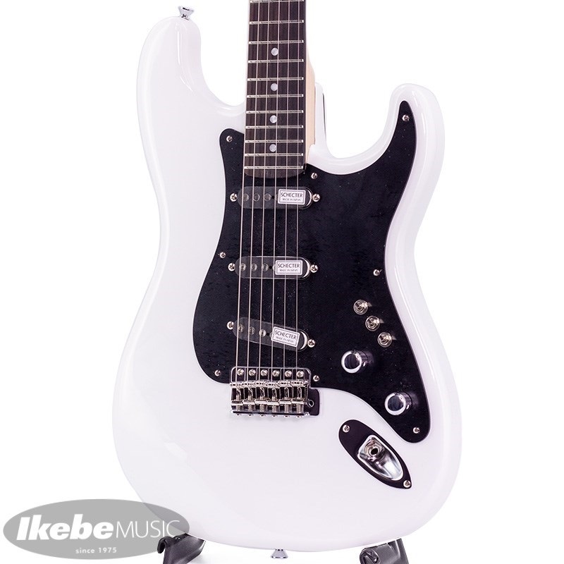 SCHECTER PS-ST-J (WHT/R)【SPOT MODEL】 ｜イケベ楽器店