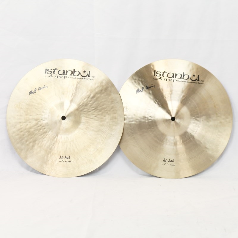 Istanbul／Agop Mel Lewis HiHat 14 pair [836g/1022g]