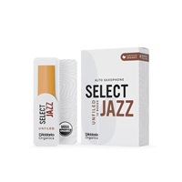 《硬さ：2M(ミディアム)》アルトサックス用リード ダダリオ・ウッドウインズ オーガニック・セレクト・ジャズ(Organic Select Jazz) アンファイルドカット