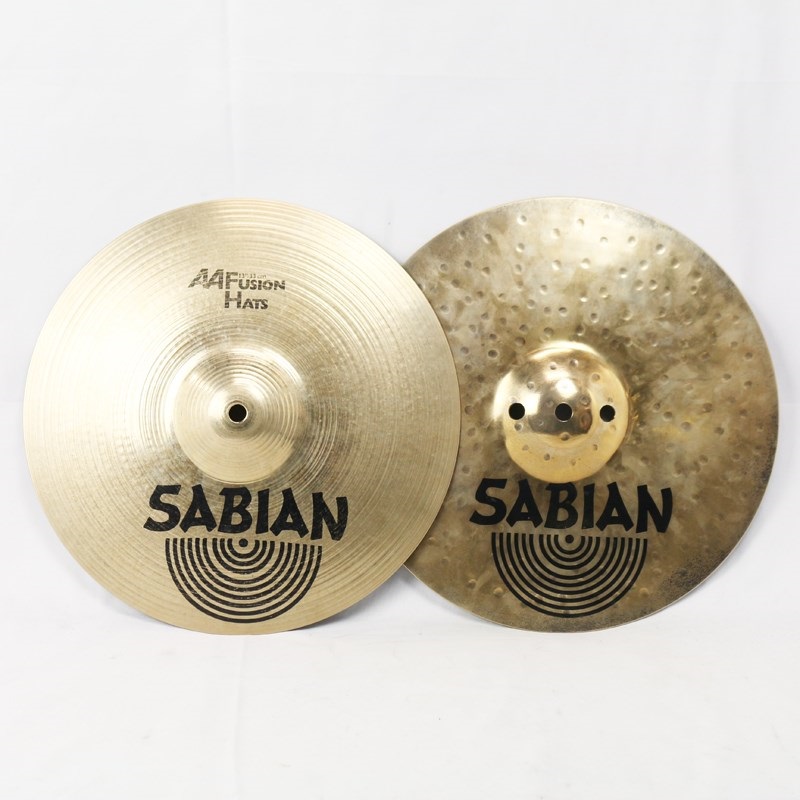 SABIAN AA-13FUH-B [AA Fusion Hats 13 pair / Brilliant][Top 952g Bottom 1360g] 【中古品】