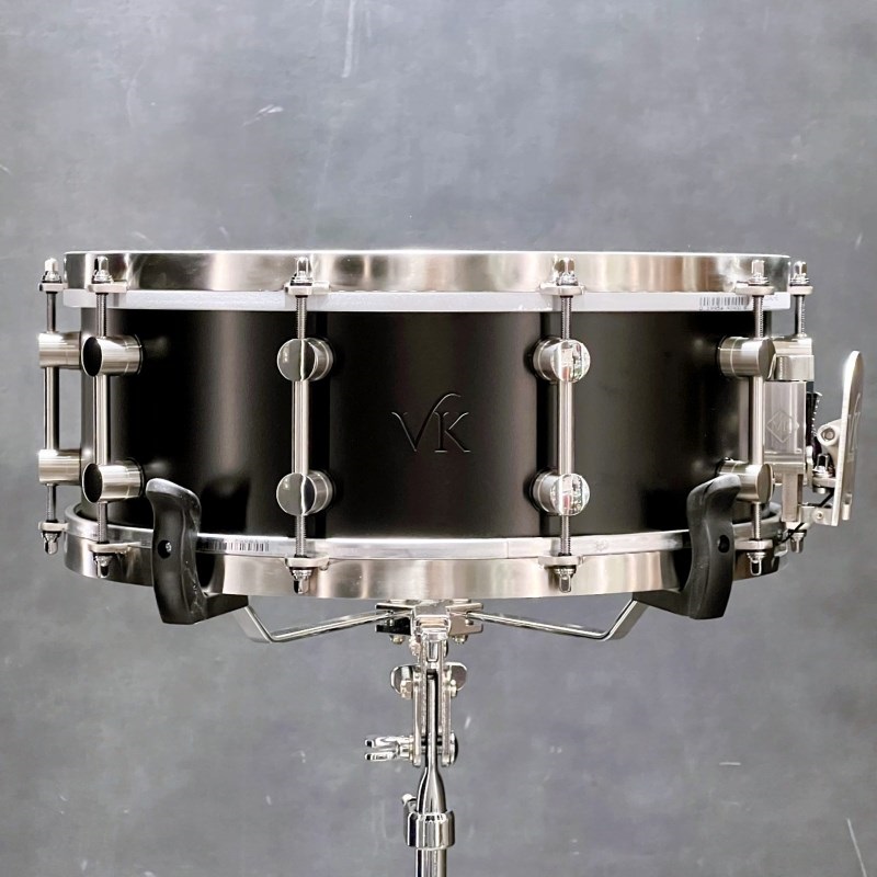 VK DRUMS Stainless Steel 1.5mm 14×5.5 Snare Drum [Made in England