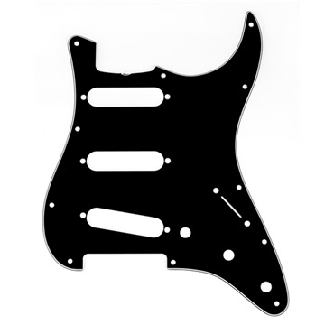 Fender USA 11-HOLE 60S VINTAGE-STYLE STRATOCASTER(R) S/S/S PICKGUARDS (Black) (#0991345000)