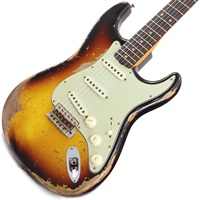 2023 Limited Edition 1961 Stratocaster Super Heavy Relic Super Faded/Aged 3-Color Sunburst【SN.CZ571032】