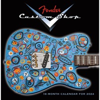 2024 Fender Custom Shop Calendar [9190170000]