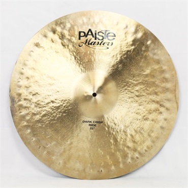 PAiSTe Masters Dark Crisp Ride 22 [3150g]【中古品】 ｜イケベ楽器店オンラインストア