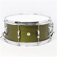 Flex-Tuned Maple Snare Drum 14×6.5 -Matte Olive Lacquer