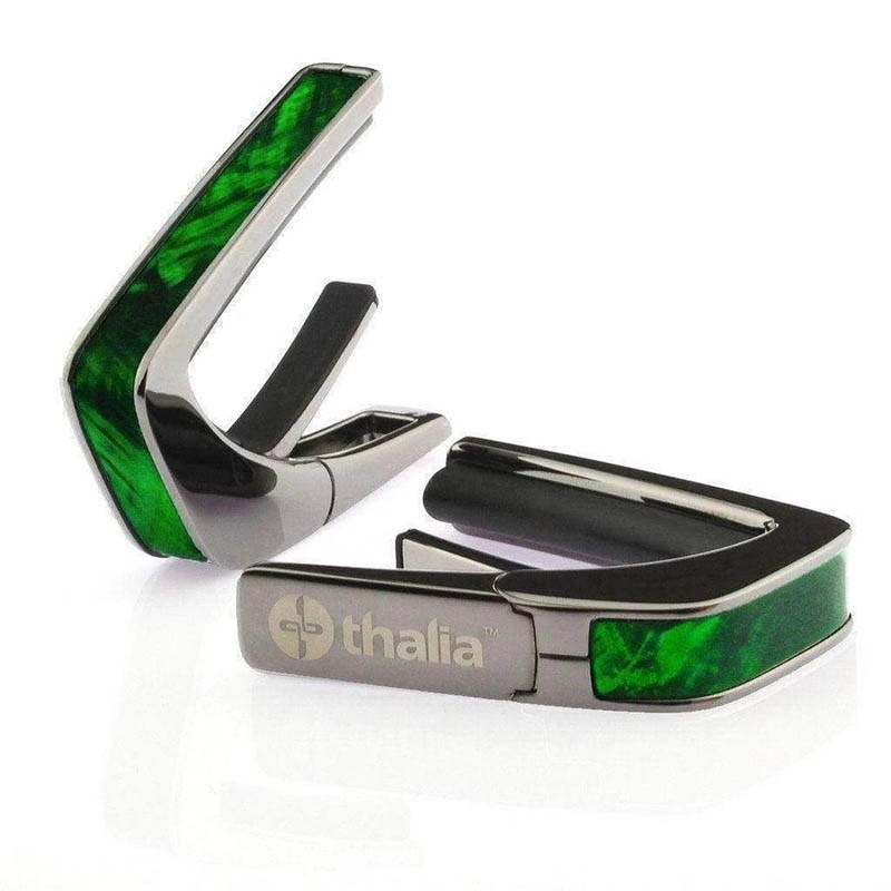 Thalia Capo Exotic Shell Series Black Chrome Green Angel Wing [新