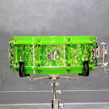 EVO Series 14×4.75 Snare Drum [Rime Green / Rime HW]【店頭展示特価品】