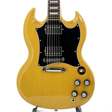 お金ないので泣く泣く手放しますSG エレキギター　vintage yellow