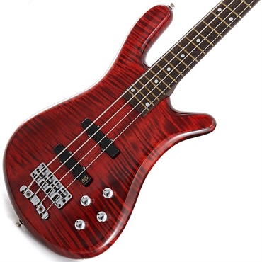 Warwick Streamer LX 4st AAA Flamed Maple Top (Burgundy Red Stain 