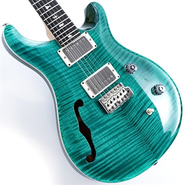 P.R.S. CE 24 Semi-Hollow Custom Configuration (Turquoise) SN.0376559