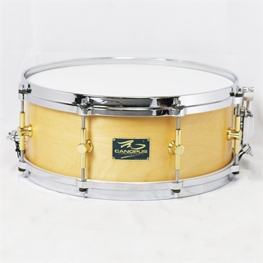 CANOPUS MO Snare Drum 14×5.5 w/Die Cast Hoops - Natural Oil [MO-1455DH]【中古品】