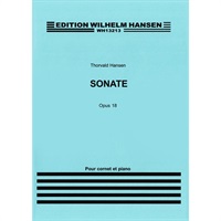 ハンセン ： コルネット・ソナタ Op.18(コルネットとピアノ)