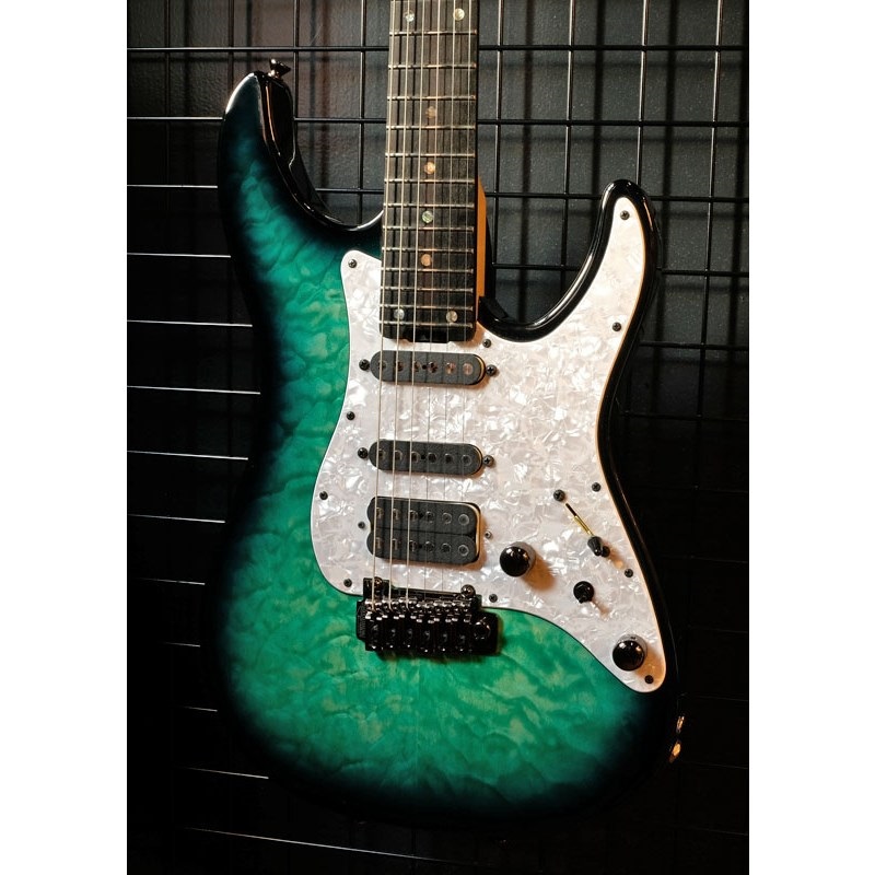 SCHECTER BH-1-CTM-24F（Emerald Green Burst/Ebony) 【SPOT MODEL