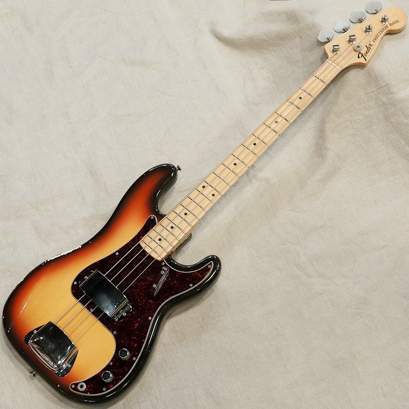 Fender USA Precision Bass '72 Flame Maple Neck Sunburst/R ｜イケベ