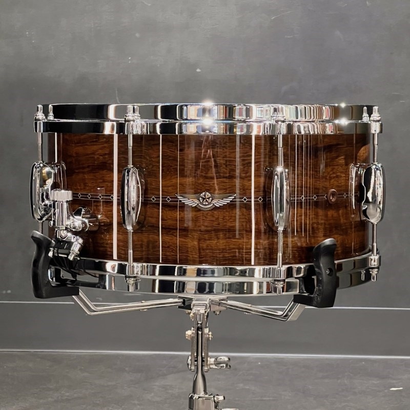 TAMA STAR BUBINGA Snare Drum 14×6.5 [TBS1465SL-NTI] - Natural Indian Laurel 【店頭展示特価品】