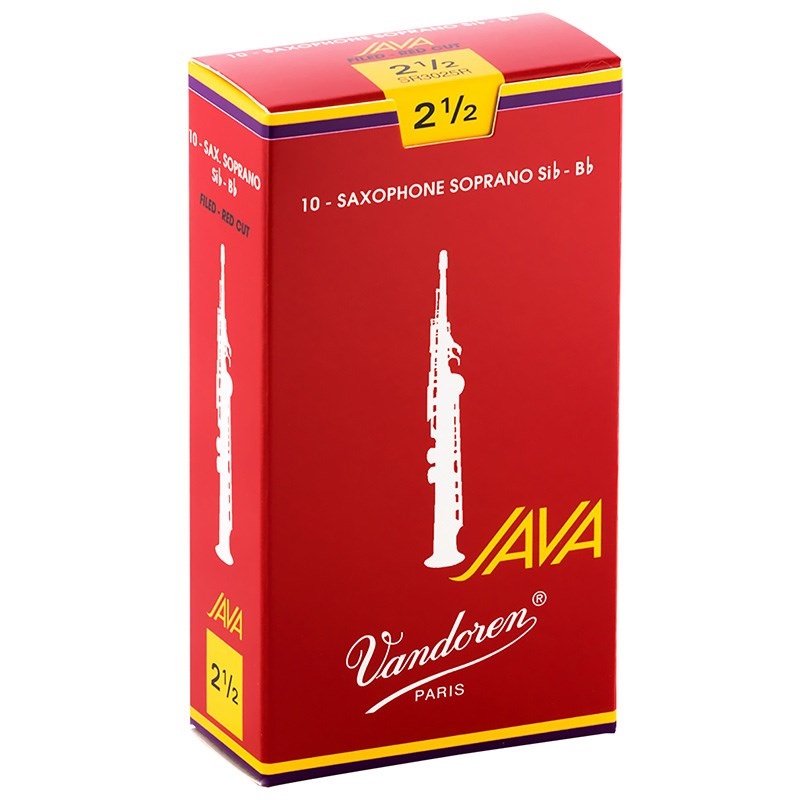 VANDOREN 「2-1/2」ソプラノサックス用リード バンドレン JAVA (ジャバ