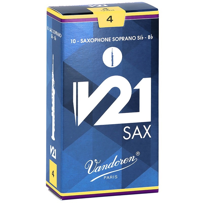 VANDOREN 《硬さ：4.0》ソプラノサックス用リード バンドレン V21 ｜イケベ楽器店