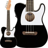 【数量限定特価】 Fender Acoustics Fullerton Tele Uke (Black) フェンダー 【夏のボーナスセール】