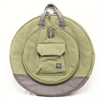 WAXED CANVAS COLLECTION CYMBAL BAG / Forest Green [MWC22GR]【処分特価品】