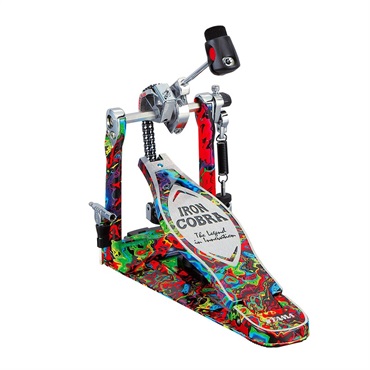【TAMA 50th LIMITED】 HP900PMPR [IRON COBRA Marble Edition Power Glide Single Pedal／Psychedelic Rainbow] 【限定品】