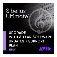 Sibelius Ultimate アップグレード・サポートプラン再加入版(3年)(9938-30013-01)(オンライン納品)(代引不可)