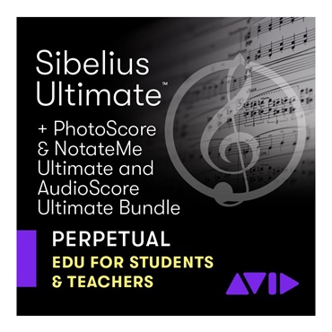 Sibelius Ultimate アカデミック版 PhotoScore&AudioScore バンドル(9938-30110-00)(オンライン納品)(代引不可)