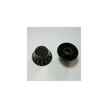 Montreux Vintage Tint Top Hat knob Black (2) [8502]