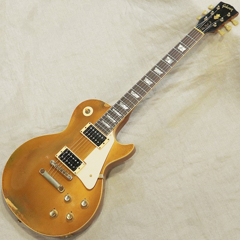 Gibson Les Paul Standard Crown Inlay '68 Goldtop Conversion ...