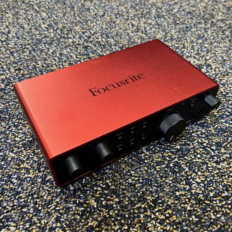 Focusrite Scarlett 2i2 gen4【展示処分特価】 ｜イケベ楽器店