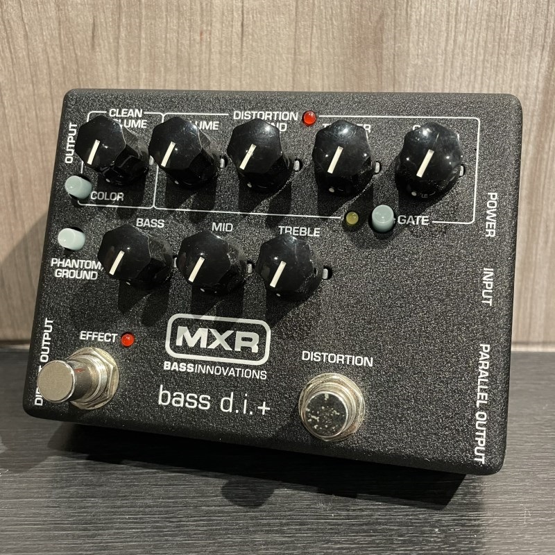 MXR IKEBE ORIGINAL M80 BASS D.I.+ Yellow 【発売記念特典！AC