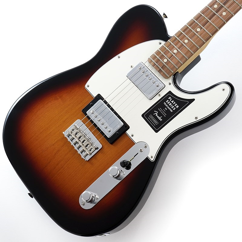 Fender MEX Player Telecaster HH (3-Color Sunburst/Pau Ferro) [Made 