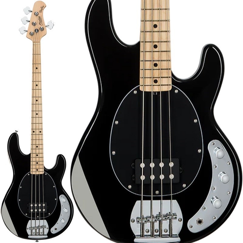 Sterling by MUSICMAN S.U.B. Series Ray4 (Black/Maple) ｜イケベ楽器店