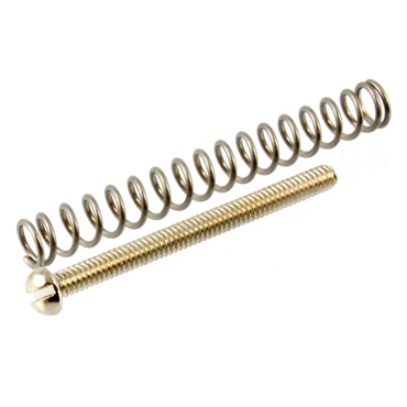 ALLPARTS PACK OF 4 NICKEL SLOT HEAD HUMBUCKING SCREWS/GS-3012-001【お取り寄せ商品】