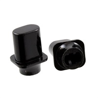 BLACK SWITCH KNOBS FOR TELECASTER (QTY 2)/SK-0713-023【お取り寄せ商品】