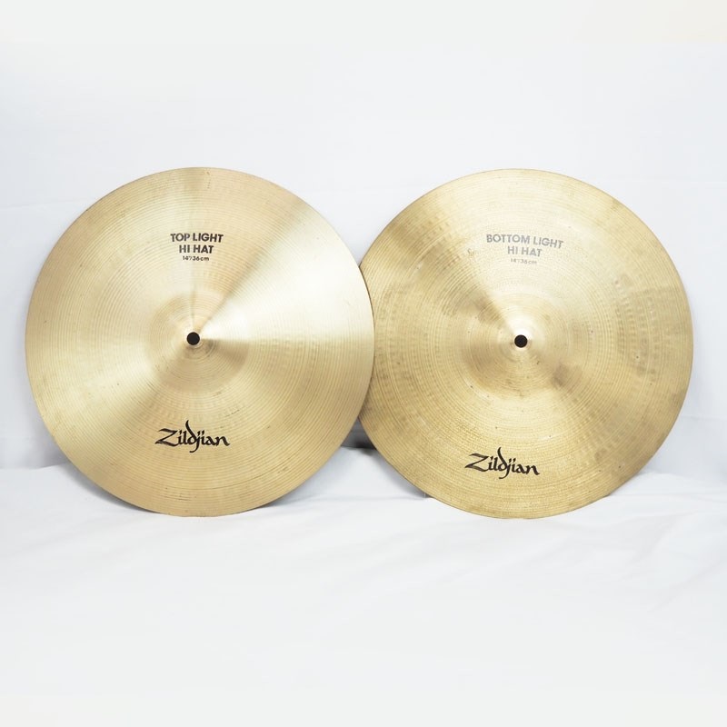 Zildjian 【USED】A Zildjian Light HiHat 14 pair [Top:858g/Bottom:1052g]